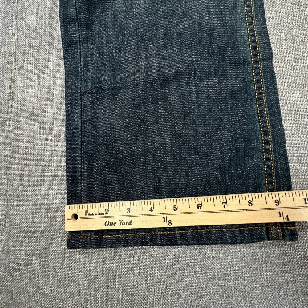 Levi's 527 Slim Bootcut Jeans Men 36x30 Dark Wash Americana Western Workwear NEW